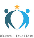 Friendship Handshake Teamwork Icon Design 139241246