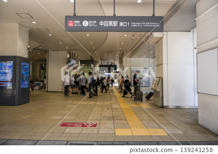 Urban landscape of Meguro Ward, Tokyo - Nakameguro Station Urban landscape of Meguro Ward, Tokyo - Nakameguro Station 139241258