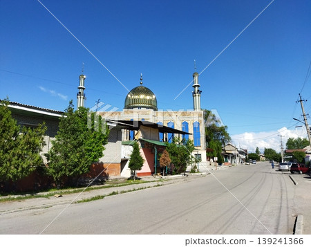 吉爾吉斯共和國的鄉村小鎮 139241366