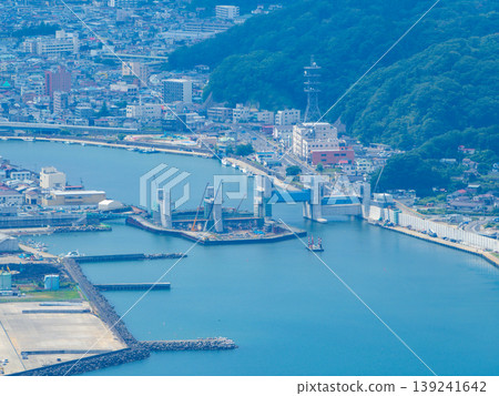 從月山眺望黑川附近的城鎮 從月山眺望黑川附近的城鎮 139241642
