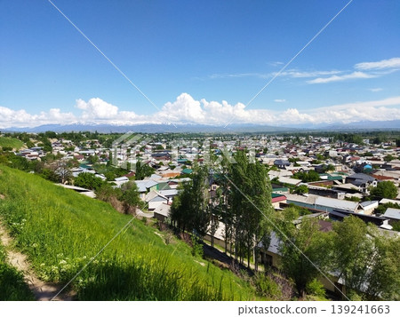 Plateau area beyond the city 139241663
