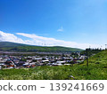 Rural plateau town 139241669