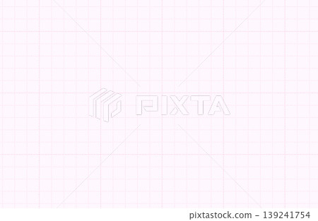 A simple background image with a light pink grid, similar to graph paper. 139241754