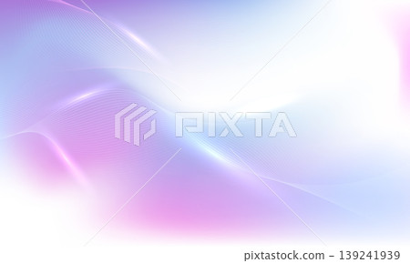 Abstract modern blue and pink gradient background with curved wavy lines. Abstract modern blue and pink gradient background with curved wavy lines. 139241939