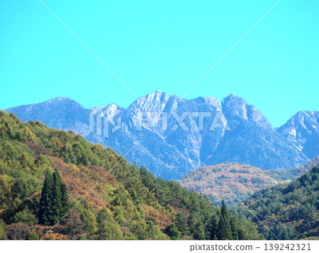 Southern Alps in the fall 139242321