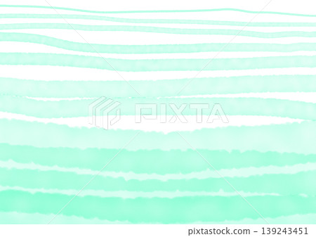用水彩顏料繪製的淺藍色漸變圖案和線條。 139243451