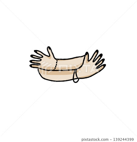 Female hugging hands, colorful doodle arm hug with jewelry, support and love gesture. Palette embracing silhouette, care friendship symbol, woman touch hand drawn art. Female hugging hands Female hugging hands, colorful doodle arm hug with jewelry, support and love gesture. Palette embracing silhouette, care friendship symbol, woman touch hand drawn art. Female hugging hands 139244399