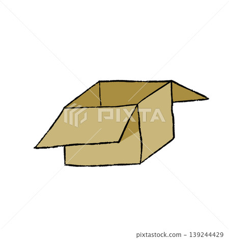 Open cardboard box, brown paper package for shipping and storage, delivery service container. Empty box isolated on white, warehouse moving transport element. Cardboard box parcel. Open cardboard box, brown paper package for shipping and storage, delivery service container. Empty box isolated on white, warehouse moving transport element. Cardboard box parcel. 139244429