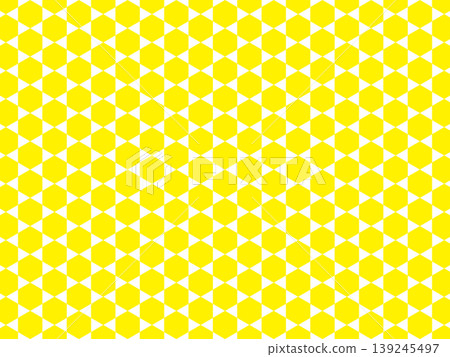 Yellow hexagon pattern background Yellow hexagon pattern background 139245497