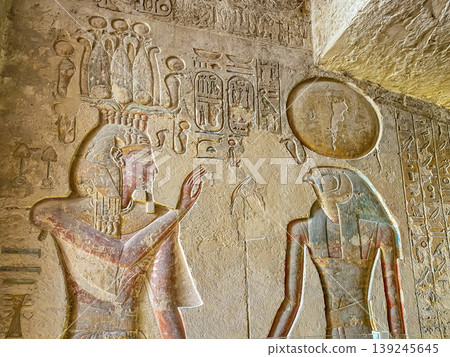 Tomb KV11 in the Egyptian Valley of the Kings, in the Theban necropolis, Egypt, Luxor Tomb KV11 in the Egyptian Valley of the Kings, in the Theban necropolis, Egypt, Luxor 139245645