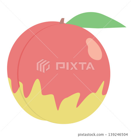 桃子的例證 桃子的例證 139246504