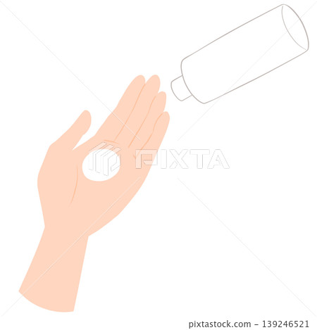 Take a 500 yen coin-sized amount of toner. Take a 500 yen coin-sized amount of toner. 139246521
