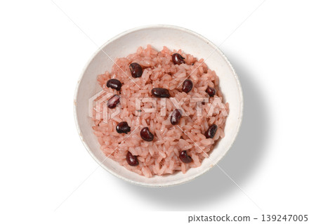 Delicious-looking red bean rice 139247005