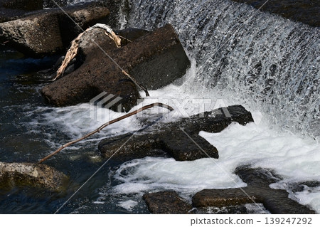 River flooding, rising water levels, overflowing, river overflows 139247292