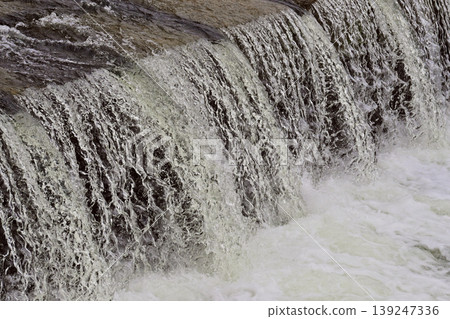 River flooding, rising water levels, overflowing, river overflows 139247336