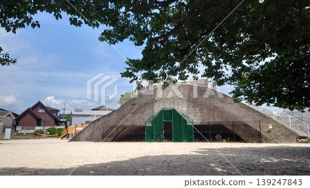 Bunker, Bunker Remains, War Remains (Shimoharaguchi Park, Omura City, Nagasaki Prefecture) Bunker, Bunker Remains, War Remains (Shimoharaguchi Park, Omura City, Nagasaki Prefecture) 139247843