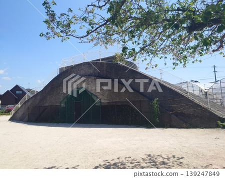 Bunker, Bunker Remains, War Remains (Shimoharaguchi Park, Omura City, Nagasaki Prefecture) Bunker, Bunker Remains, War Remains (Shimoharaguchi Park, Omura City, Nagasaki Prefecture) 139247849