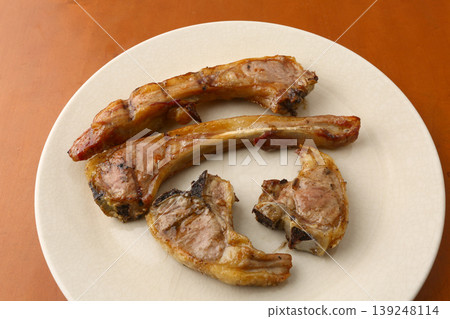 Lamb Meat Dish Ready to Eat with Roasted Texture Lamb Meat Dish Ready to Eat with Roasted Texture 139248114