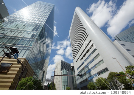 Osaka Nishi-Umeda urban landscape 139248994