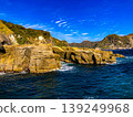 The dynamic geological formations and vast bedrock beauty of Senjojiki in Minami-Izu, Iruma. 139249968
