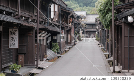 飛Tak高山的老城鎮景觀 139250229
