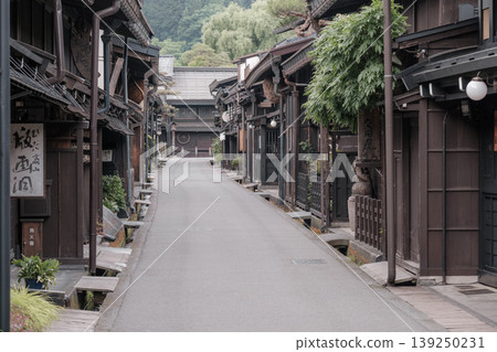 飛Tak高山的老城鎮景觀 飛Tak高山的老城鎮景觀 139250231