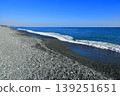 View of Suruga Bay from Miyukigahama Beach 139251651