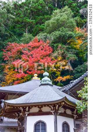 那智山青巖寺院內的秋葉 139252418