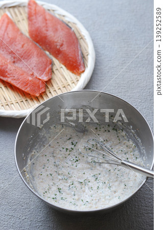 如何製作香煎鮭魚 如何製作香煎鮭魚 139252589