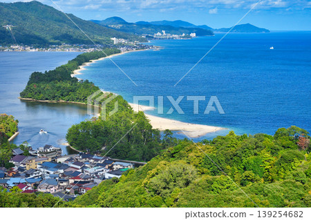 Amanohashidate Hiryukan (Spectacular view from Amanohashidate View Land), Miyazu City, Kyoto Prefecture Amanohashidate Hiryukan (Spectacular view from Amanohashidate View Land), Miyazu City, Kyoto Prefecture 139254682