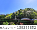 The Chuo Main Line runs through the lush green Kiso region. 139255852