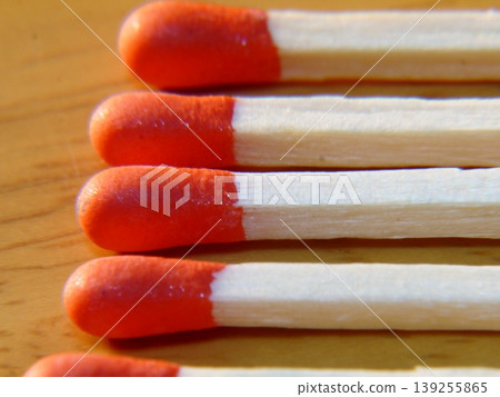 火柴棍的特寫照片 火柴棍的特寫照片 139255865