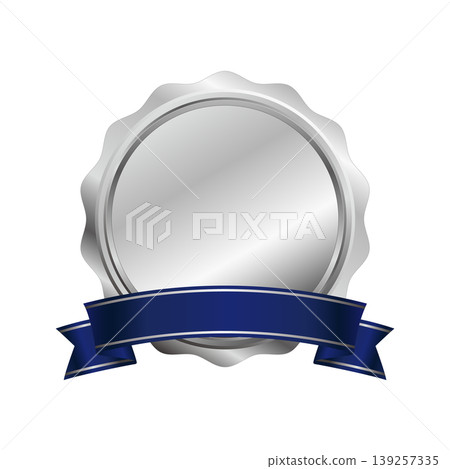 High-quality silver medal_2 High-quality silver medal_2 139257335