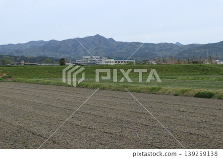 岡山縣加賀野町的風景 岡山縣加賀野町的風景 139259138