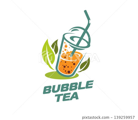 Milk boba drink or bubble tea icon for sweet dessert beverage, vector emblem. Milk bubble tea or boba tea drink in cup with drinking straw and splash of flavor badge for cocktails and juice bar Milk boba drink or bubble tea icon for sweet dessert beverage, vector emblem. Milk bubble tea or boba tea drink in cup with drinking straw and splash of flavor badge for cocktails and juice bar 139259957