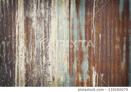 Old zinc wall texture background, rusty on galvanized metal panel sheeting. Old zinc wall texture background, rusty on galvanized metal panel sheeting. 139260079