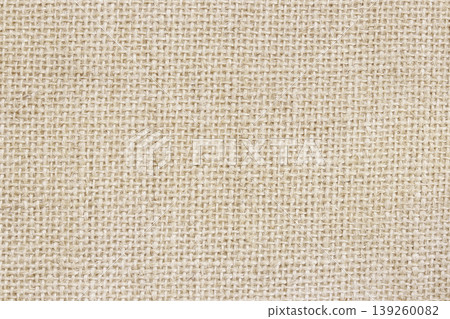 Brown sackcloth woven texture background in natural pattern. 139260082