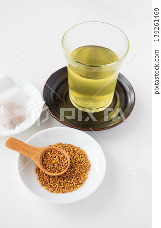 苦蕎茶及茶包內容物 苦蕎茶及茶包內容物 139261469
