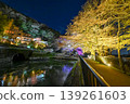 [Kyoto] The cherry blossoms were in full bloom and lit up along the walking path beside the Lake Biwa Canal in Yamashina. 139261603