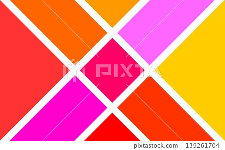 Geometric patterns: squares, triangles Geometric patterns: squares, triangles 139261704
