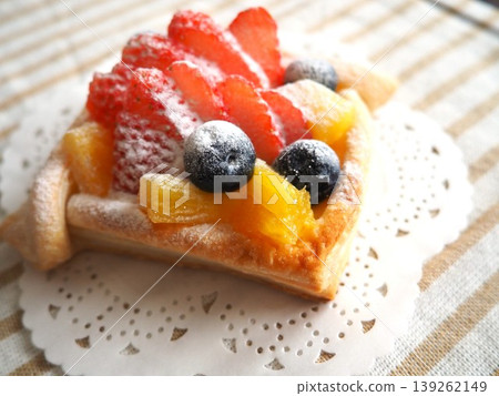 Fruit Custard Pie Fruit Custard Pie 139262149