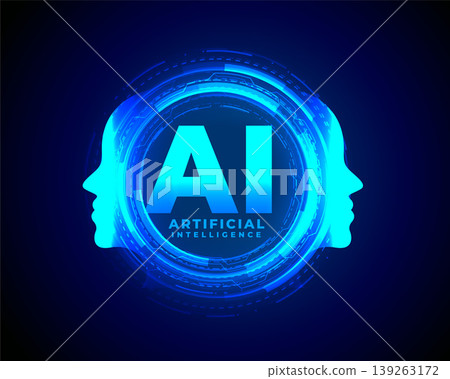 futuristic artificial intelligence cyber innovation concept background design futuristic artificial intelligence cyber innovation concept background design 139263172