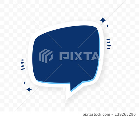 isolated blue speech bubble sign for comment or feedback isolated blue speech bubble sign for comment or feedback 139263296
