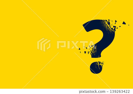 stylish questionnaire concept banner with question mark and text space stylish questionnaire concept banner with question mark and text space 139263422