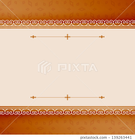 vintage style floral border frame background for indian decoration vintage style floral border frame background for indian decoration 139263441