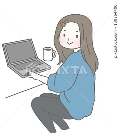 Freelance women working from home Freelance women working from home 139264400