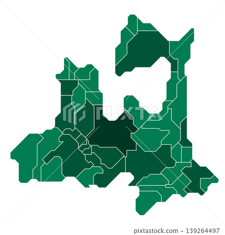 青森縣市町村地圖（行政區劃及邊界） 139264497