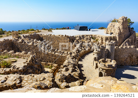 Gun Battery of Castillitos, Spain. Tourist site 139264521