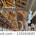 諏訪神社的風鈴走廊和涼爽的夏日景色 139264685