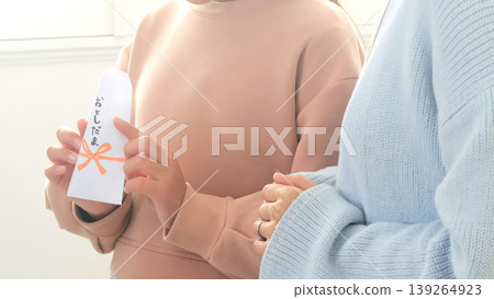 新年壓歲錢親戚家庭照片 139264923